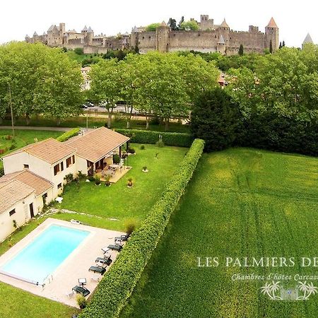 Chambres D'Hotes Les Palmiers De La Cite 카르카손 외부 사진